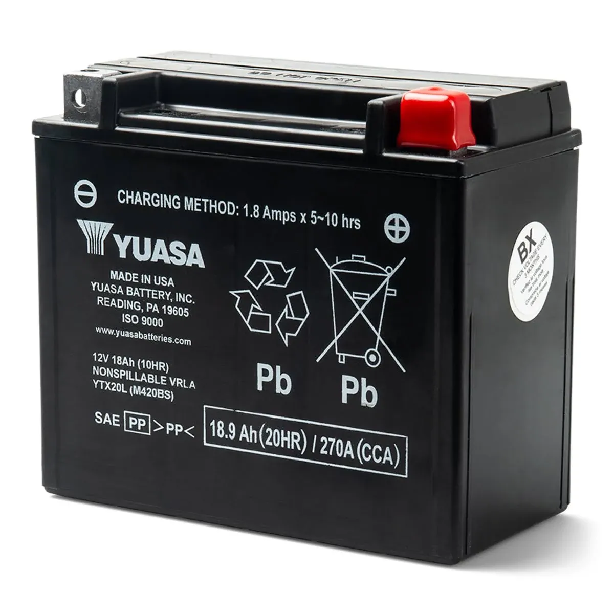 YTX20L-BS BATTERY YUASA