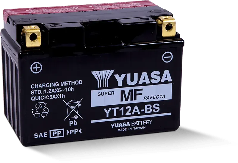 12A - YUASA BATTERY - YT12A-BS 12A - YUASA BATTERY - YT12A-BS