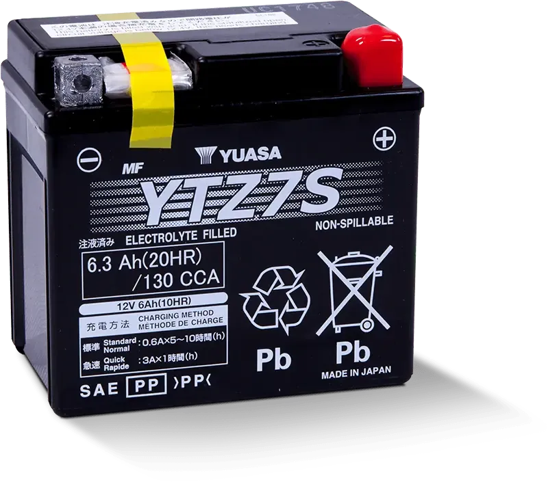 7S - YUASA BATTERY - YTZ7S 7S - YUASA BATTERY - YTZ7S