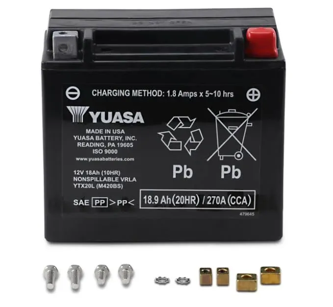 YTX20L-BS BATTERY YUASA