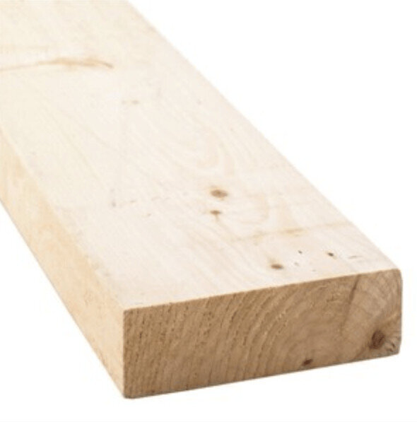 47 x 175 4.8 Metre (44 x 170 finished sizes) Eased Edge C24 Grade Timber Joists