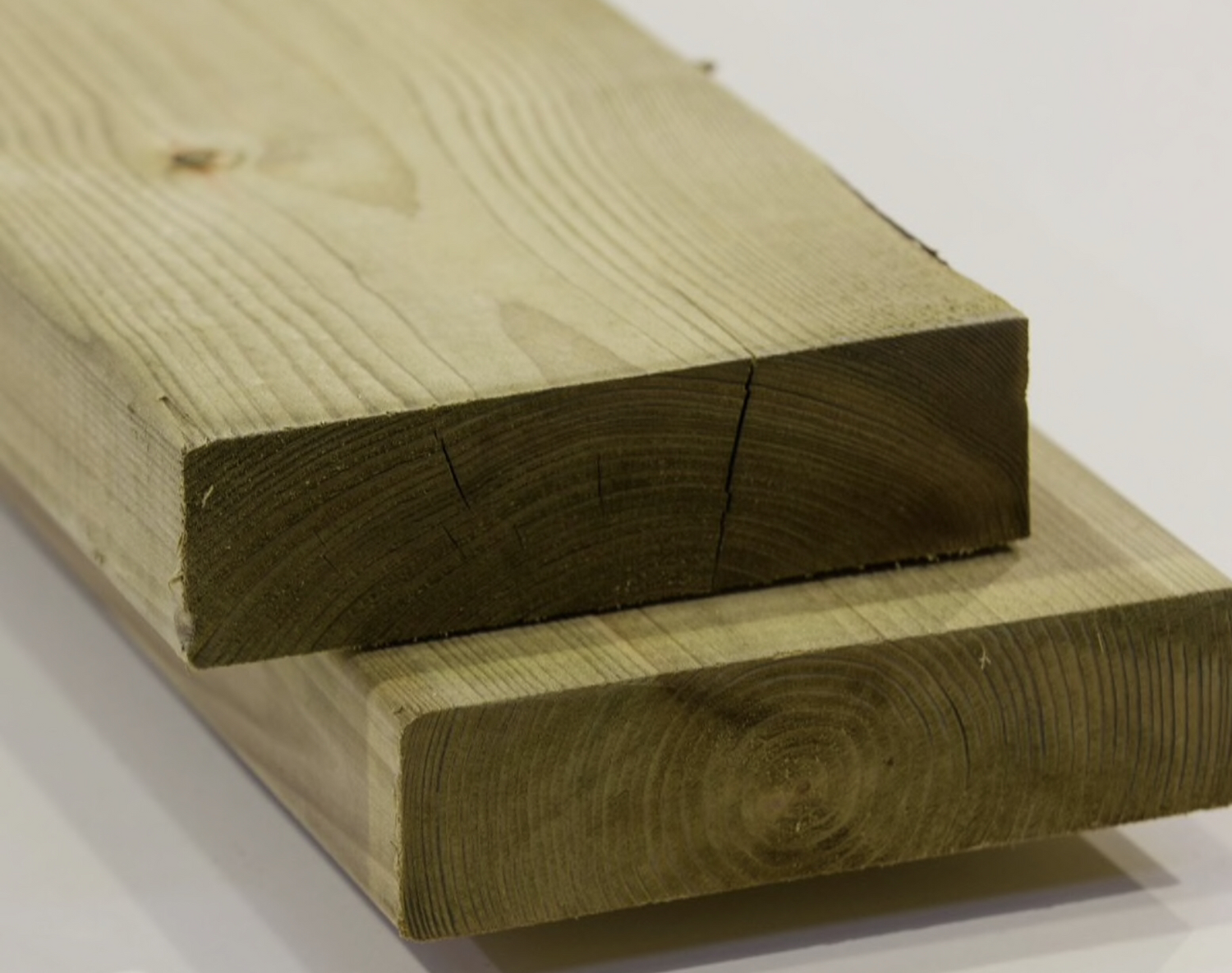 47 x 200 (44 x 195mm finished sizes) Treated C24 Grade Timber Joists 4.8 Metres