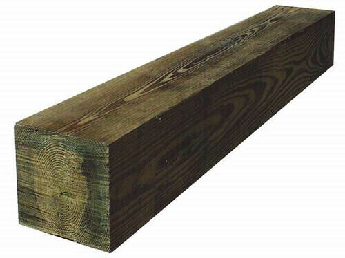 6" x 6" Rough Sawn Treated 3.0 Metres Pressure Treated Green