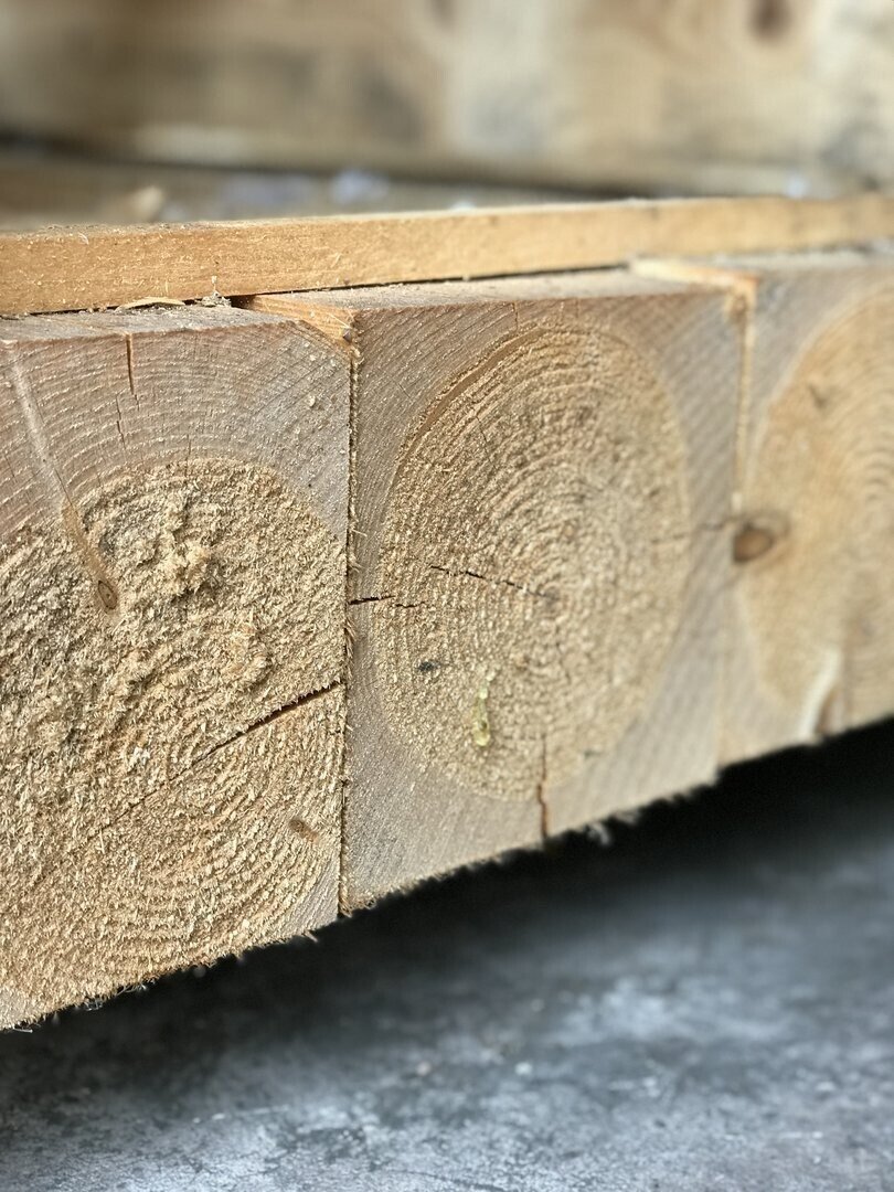 6x6 Timber Post 3.6 Metre