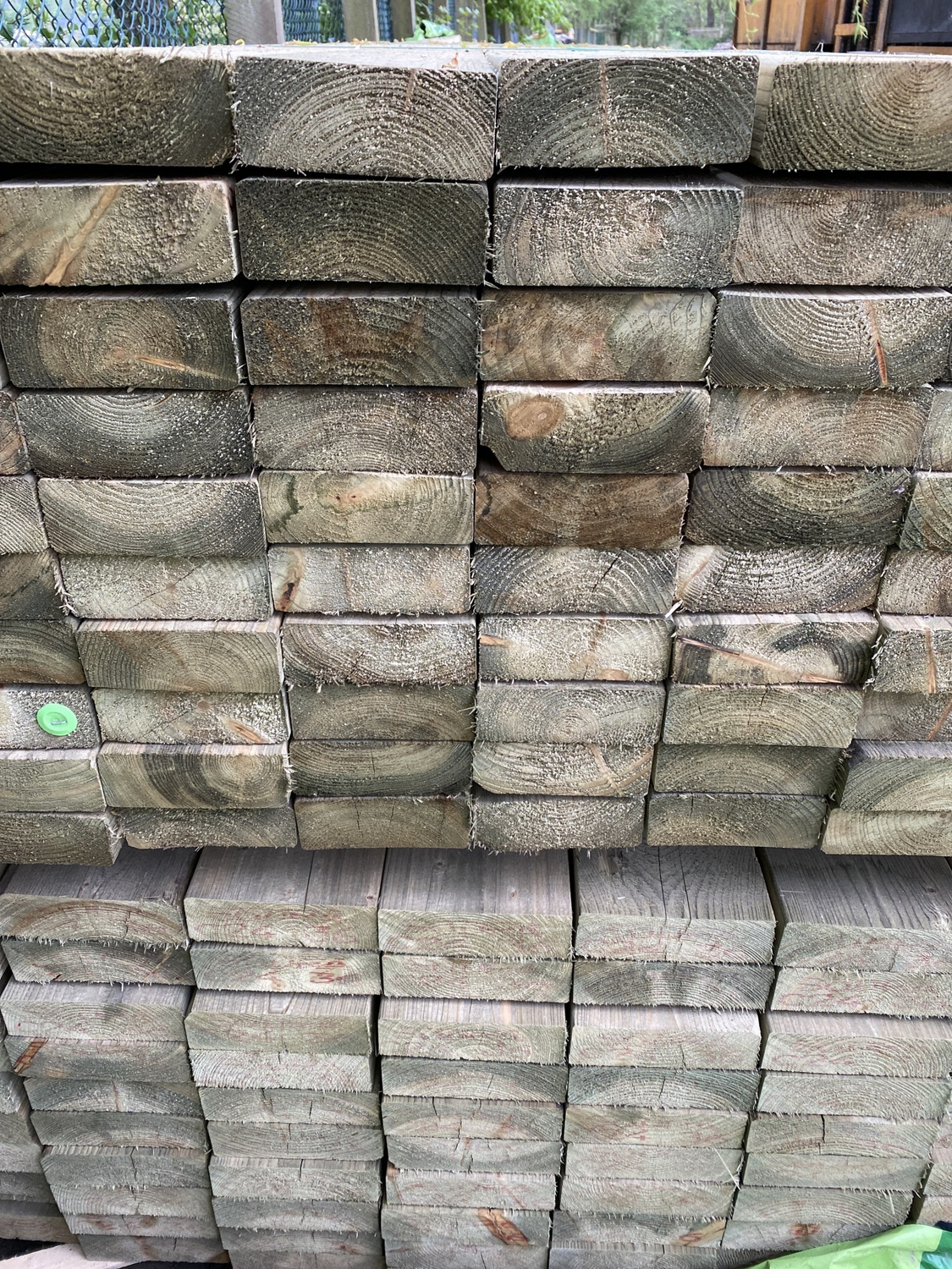 Ex 5”x2” Treated Joist (45mm X 120mm Finish) C24 3.0 Metres