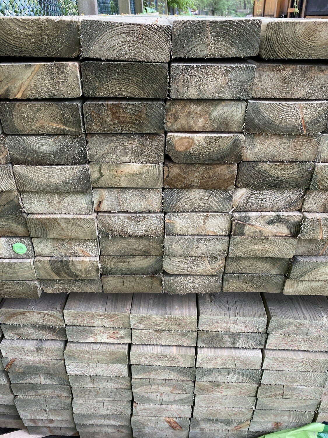 Ex 5”x2” Treated Joist (45mm X 120mm Finish) C24 4.8 Metres