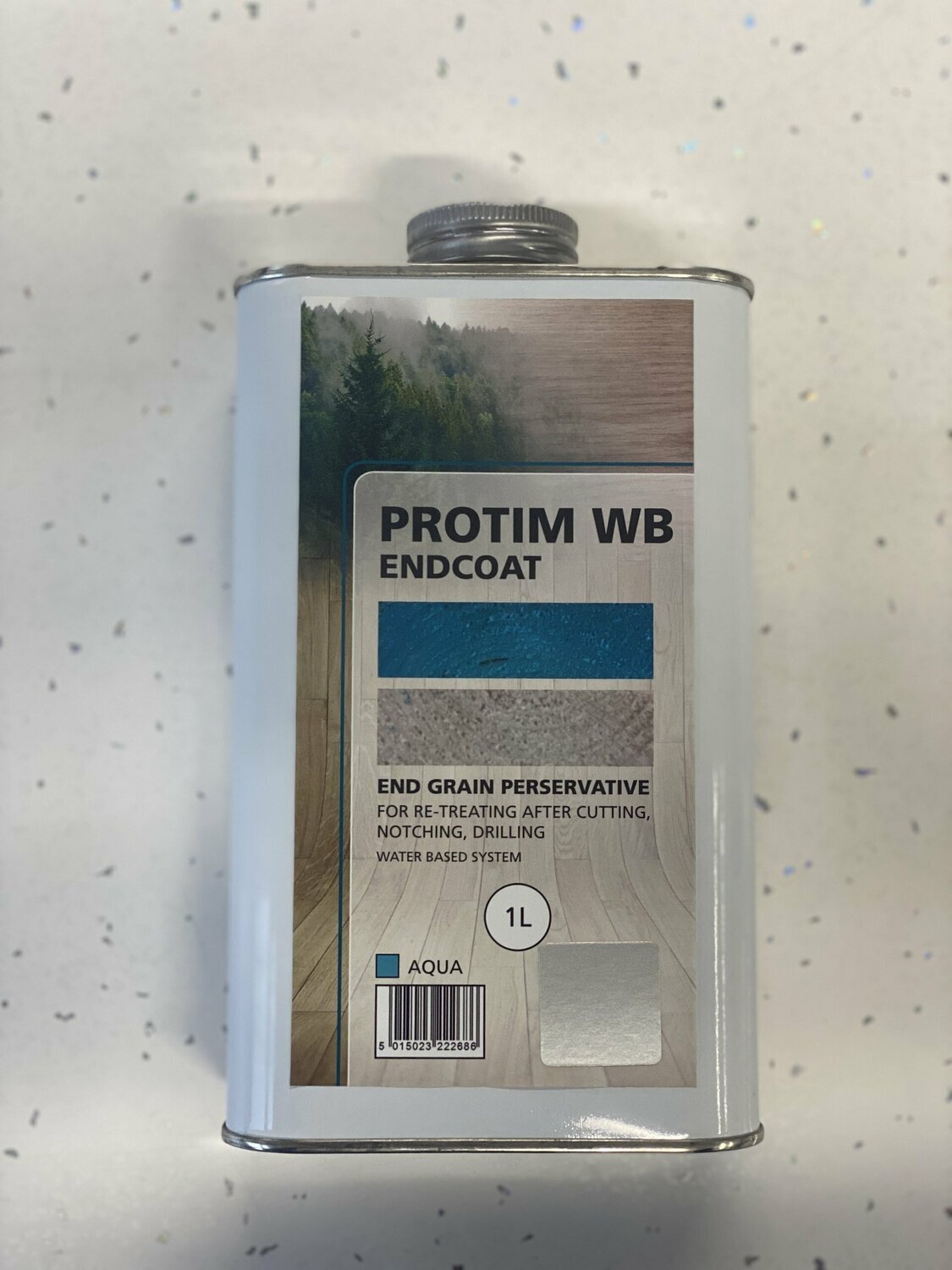 Protim WB Endcoat / End Grain Preservative (Aqua/ Turquoise Colour) 1 Litre