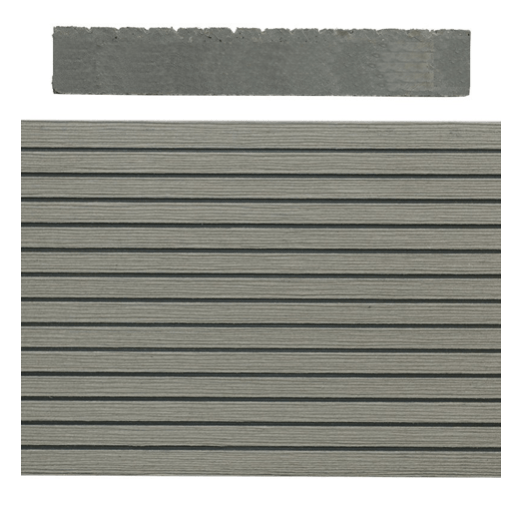 SAiGE Mid Groove Solid Anti Slip Composite Decking Board Grey (23x143mm) 3.6 Metre