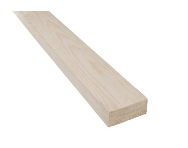 Ex 25 x 50 (21mm x 44mm finished sizes) Planed Redwood