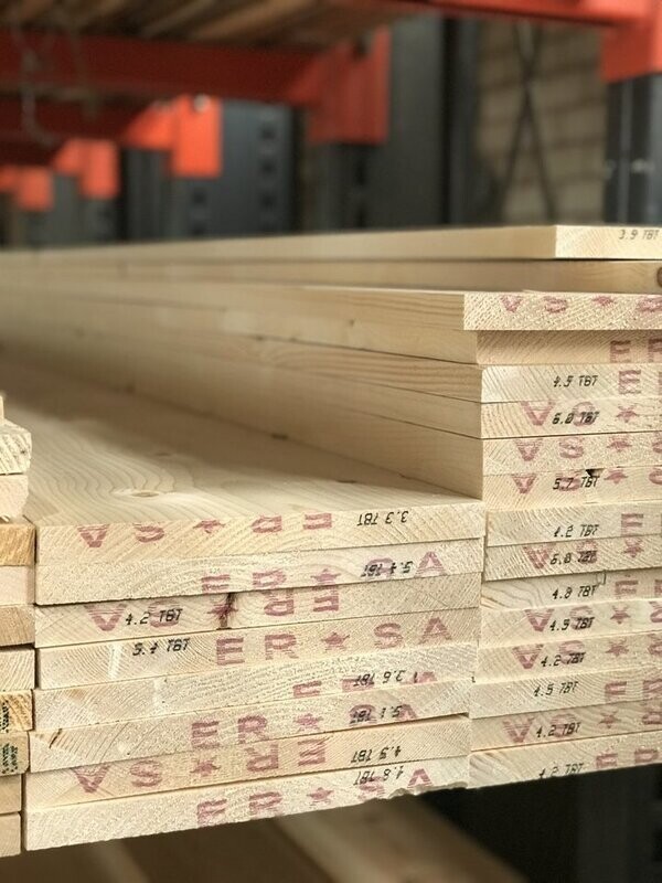 Ex 25 x 275 (21mm x 269mm finished sizes) Swedish Planed Redwood