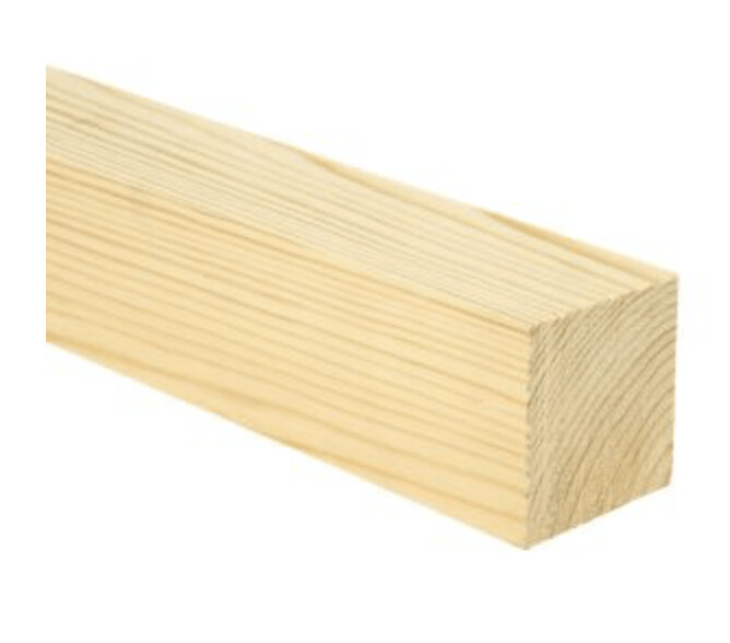 Ex 75 x 75 (69mm x 69mm finished sizes) Swedish Planed Redwood