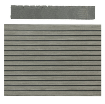 SAiGE Mid Groove Solid Anti Slip Composite Decking Board Grey (23x143mm) 3.6 Metre
