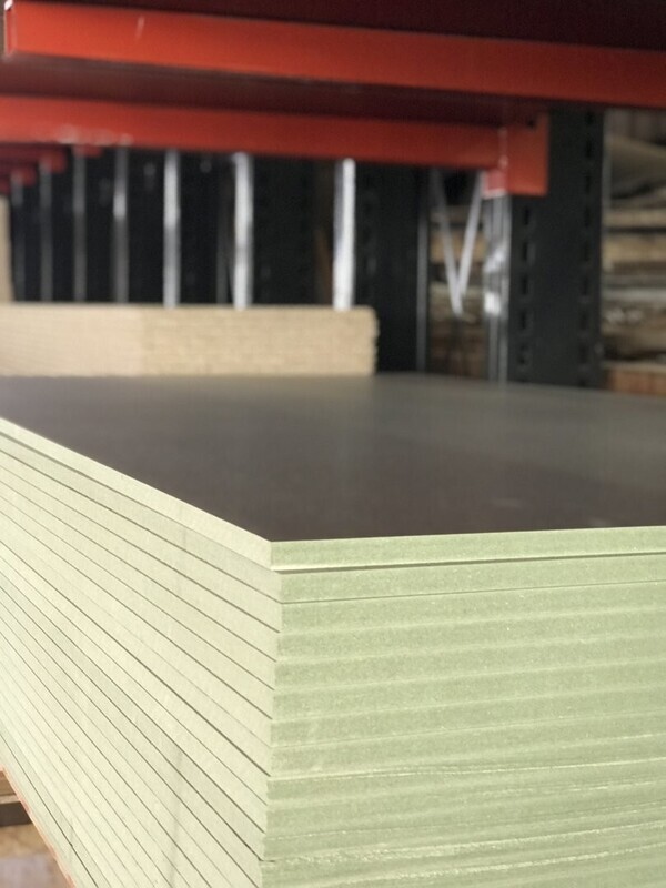 Melamine – Textured Brown MDF 8'x4' (1220mm x 2440mm x 18mm)