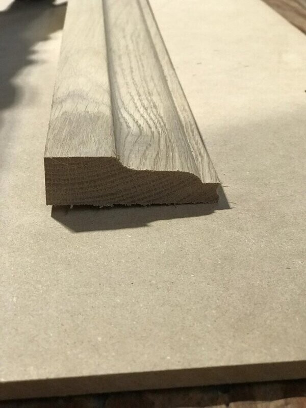 Oak 'Lambs Tongue' Mould Architrave (1 Door set)