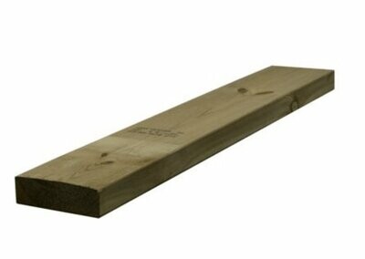 47 x 150 (44 x 145 finished sizes) Treated C24 Grade Timber Joists 2.4 Metre