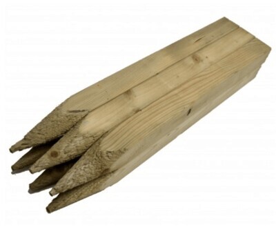 45mm x 45mm Treated Pegs 24" (2ft) Long