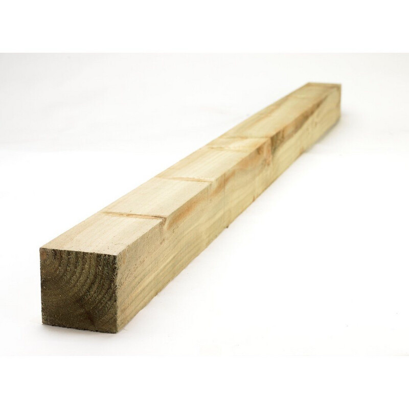 Green Treated Post 100mm x 100mm x 2.4 Metre