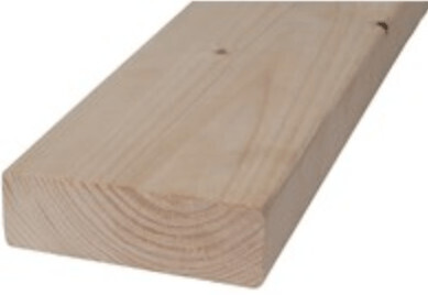 75 x 225 3.6 Metre (69 x 220 finished sizes) Eased Edge C24 Grade Timber Joists