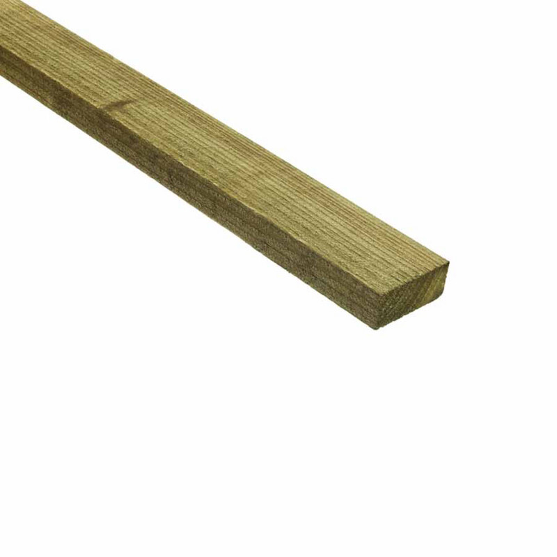 25mm X 38mm X 4800mm Type A Roofing Battens Green, 10 Quantity Bundle.