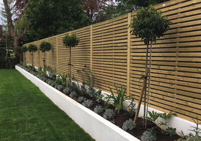 45mm X 18mm Garden Fencing Slats / Trellising (Planed/ Smooth All Round Effect) 3.3 Metre (Bundle Of 15 Pieces)