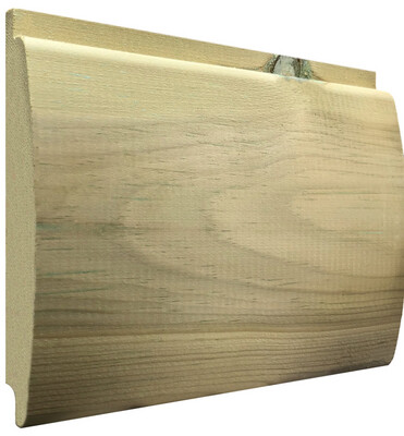 5” Treated Log Lap Cladding 5.1 Metres (NEW PRODUCT MARCH 2023)