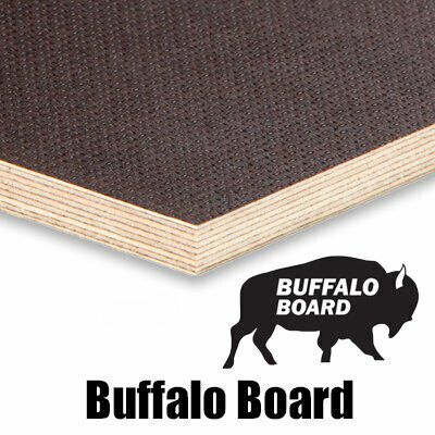 1220mm X 2440mm X 12mm (8ft X 4ft X 12mm) Phenolic Coated Buffalo Board/ Hexagon Grip Pattern Black Anti Slip Board (Best Seller 🚨)