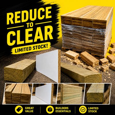 (Reduced To Clear) Plywood & Timber
