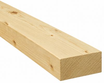 47mm x 100mm C24 Easy Edged Timber (4"x2") (44 x 95 Finish sizes)