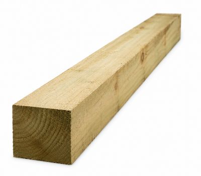 Treated Timber Posts 100mm x 100mm (Ex 4"x4")