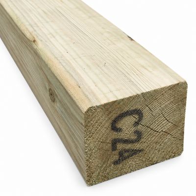 Ex 2” X 2” Treated C24 ( 44mm X 44mm Finish Size) Easy Edge