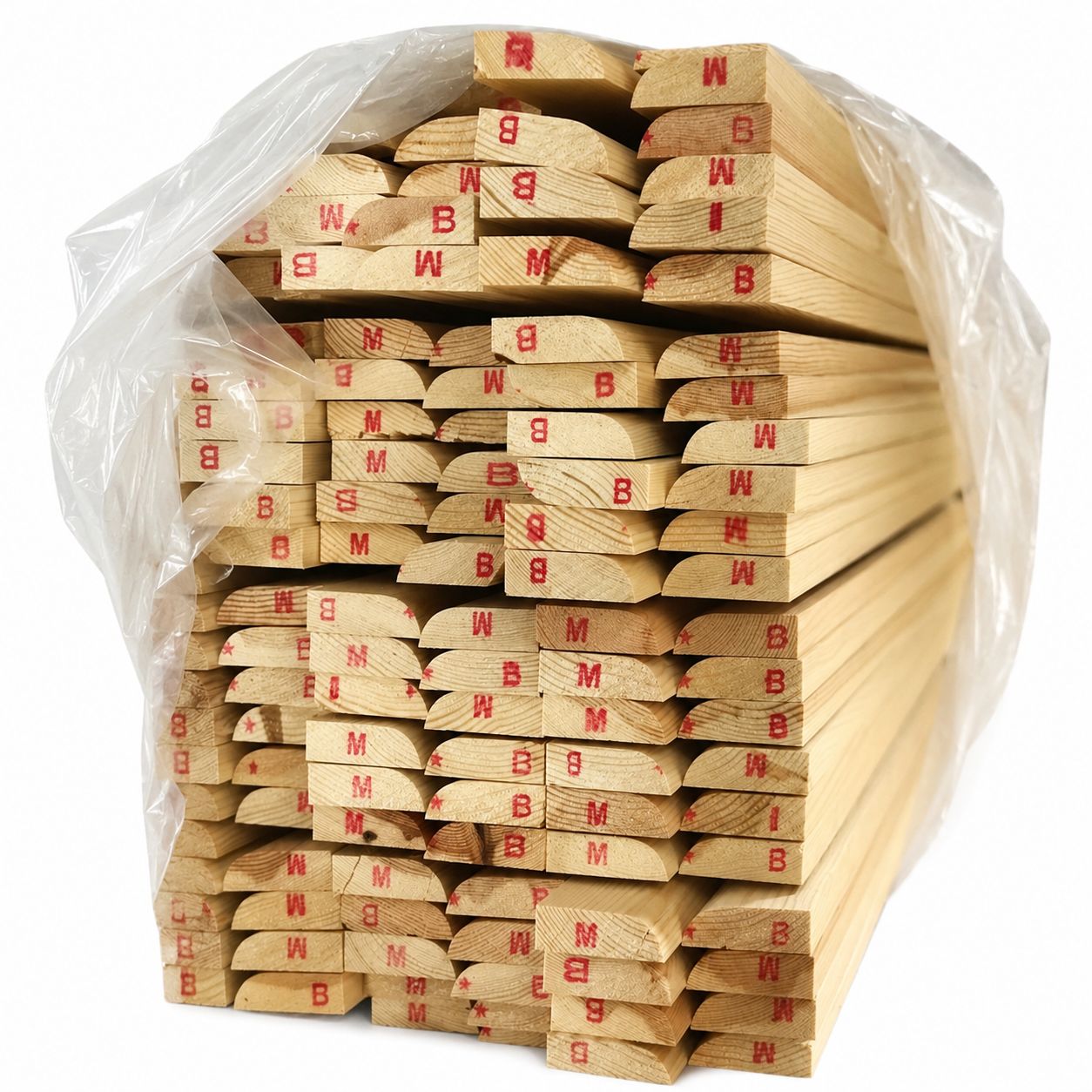 19 x 50 Pencil Round Softwood Architrave Redwood (14.5mm x 44mm Finished Size) (1 door set) 19 x 50 Pencil Round Softwood Architrave Redwood (14.5mm x 44mm Finished Size) (1 door set)