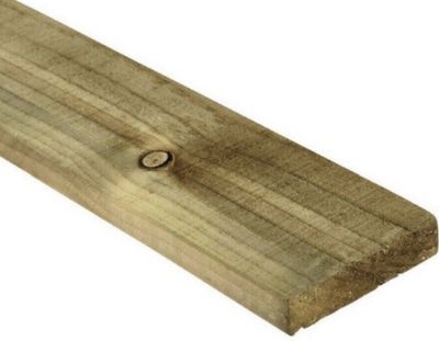 22mm x 100mm (4 22mm x 100mm (4"x1") Treated Sawn Timber 4.8 Metre