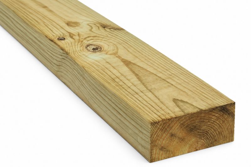 47 x 100 (44mm x 95mm Finished Size) Treated C24 Grade Timber Joists 3.6 Metre