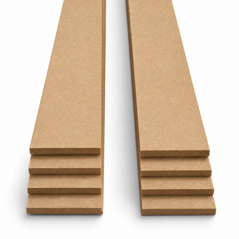 MDF Wall Panel Strips (W) 75mm X (L) 2440mm X (T) 9mm (15 PCS PACK) *Available for Collection Only Checkout Online! *