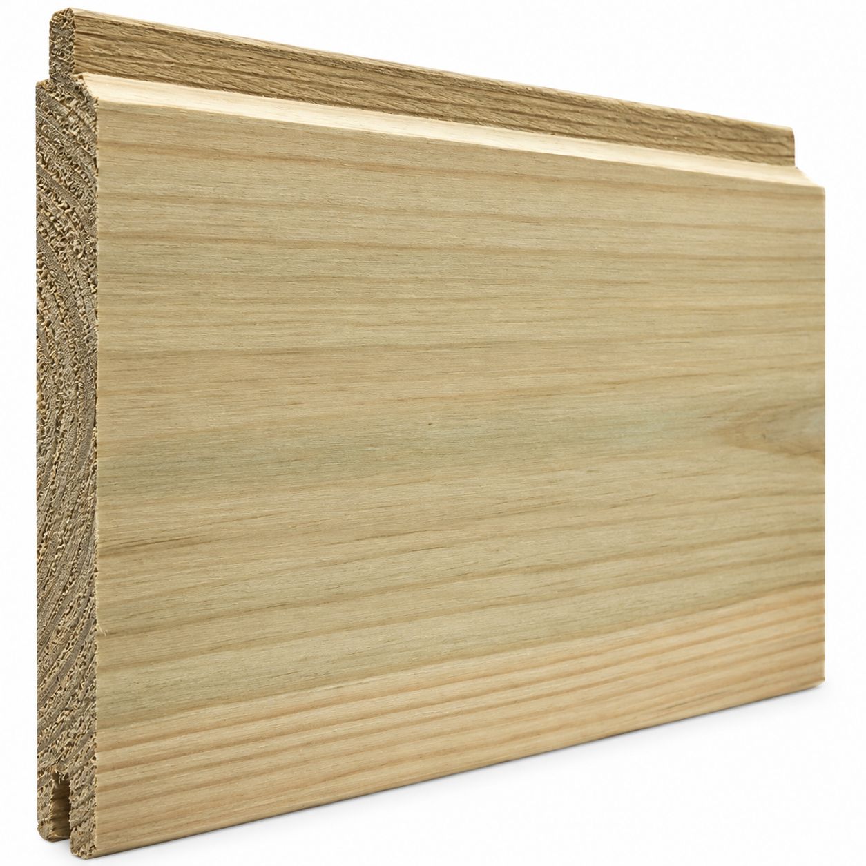 (Ex 5”) TREATED 19mm x 125mm Redwood Matchboard V Jointed (15mm x 119mm Finish Size) 2.1 Metres Length