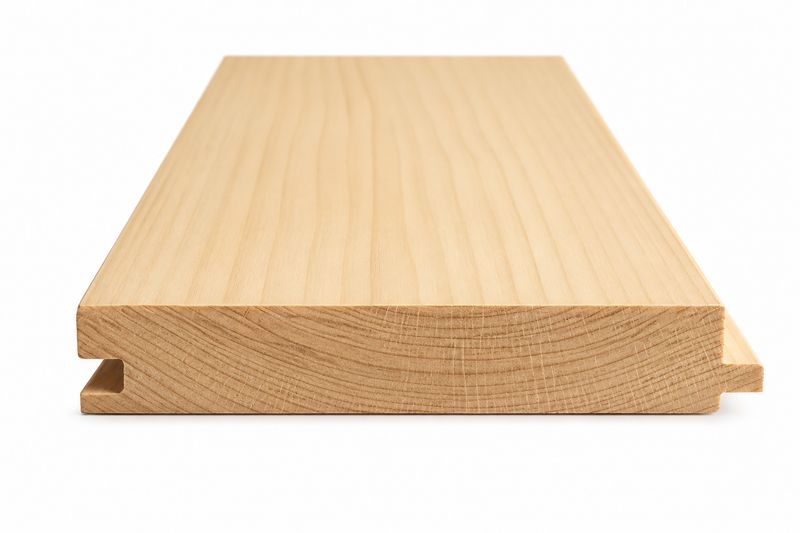 (Ex 5”) 25 x 125 (22mm x 119mm Finished Size) Swedish Redwood T&G Flooring 5.1 Metres