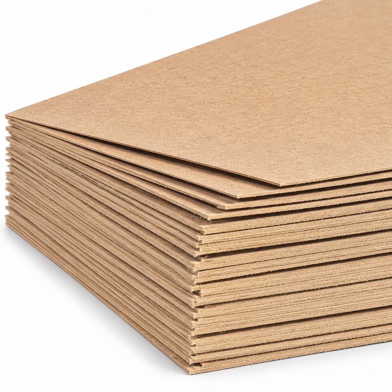 Standard Hardboard 4ft x 2ft X 3.2mm (1218 mm x 608 mm x 3.2mm) 4 Pieces Standard Hardboard 4ft x 2ft X 3.2mm (1218 mm x 608 mm x 3.2mm) 4 Pieces
