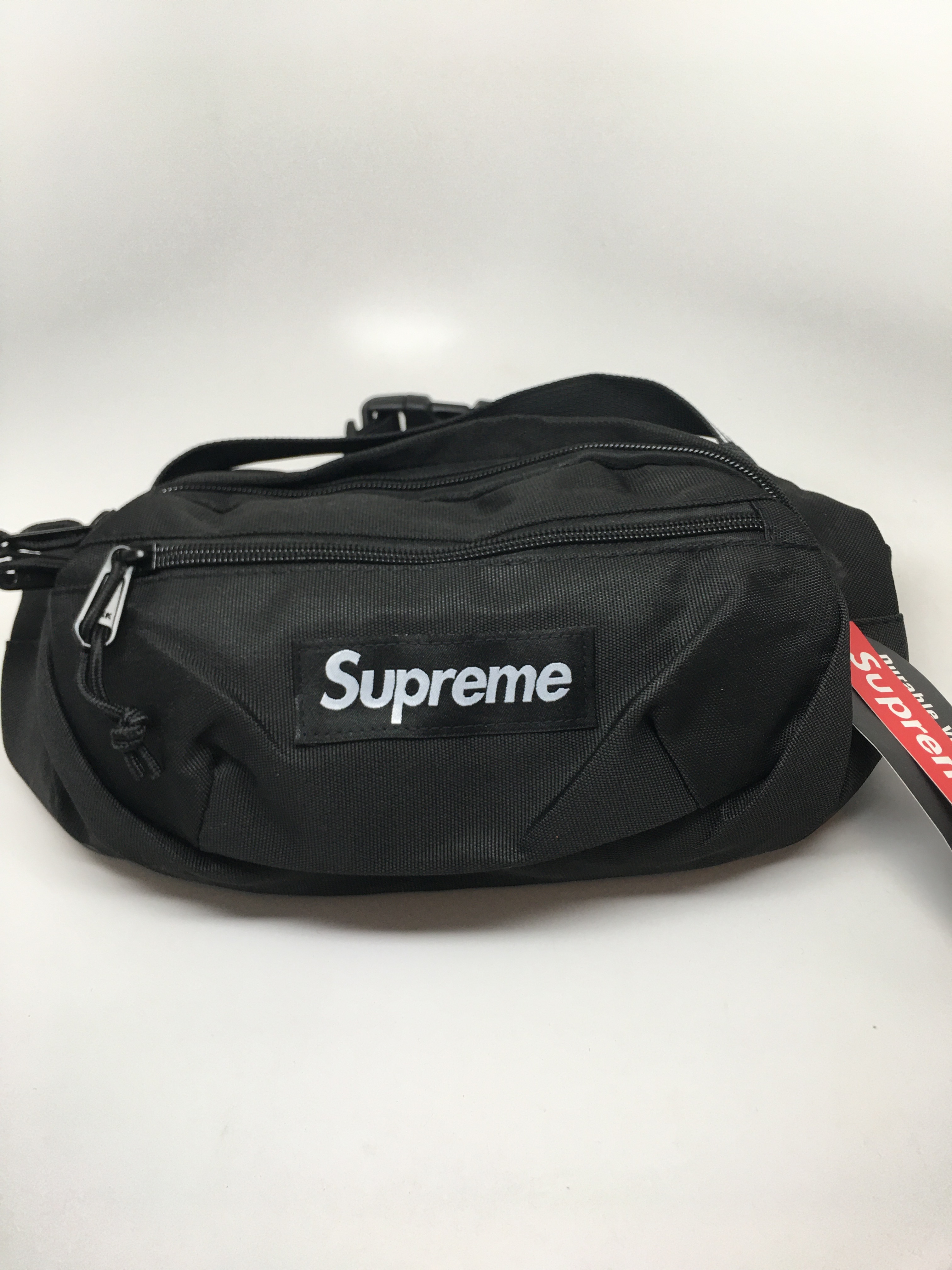 Supreme Waist Bag (SS18) Black — LAFavCards