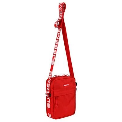 Supreme SS18 Crossbody Shoulder Bag Red