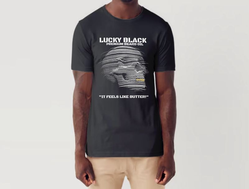 LUCKY BLACK WIND SKULL SHIRT