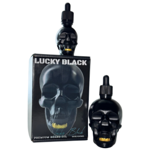 LUCKY BLACK BEARD OIL 2oz (TRAVEL SIZE)