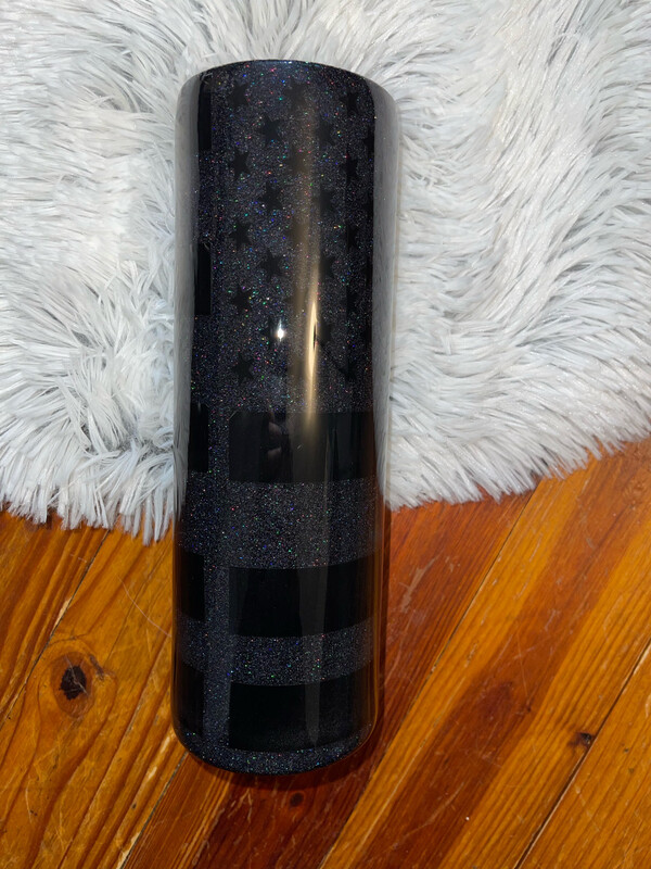 Black Flag Tumbler
