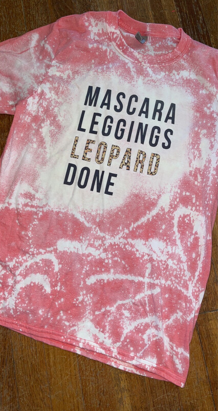 Mascara, Leggings, Leopard, Done