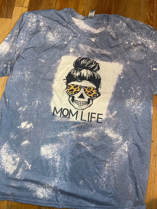 Mom Life Skull
