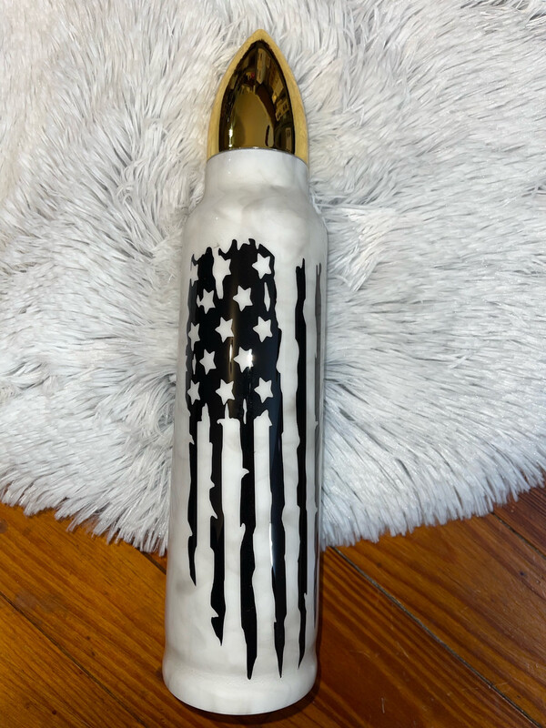 Smoke Effect Bullet Tumbler
