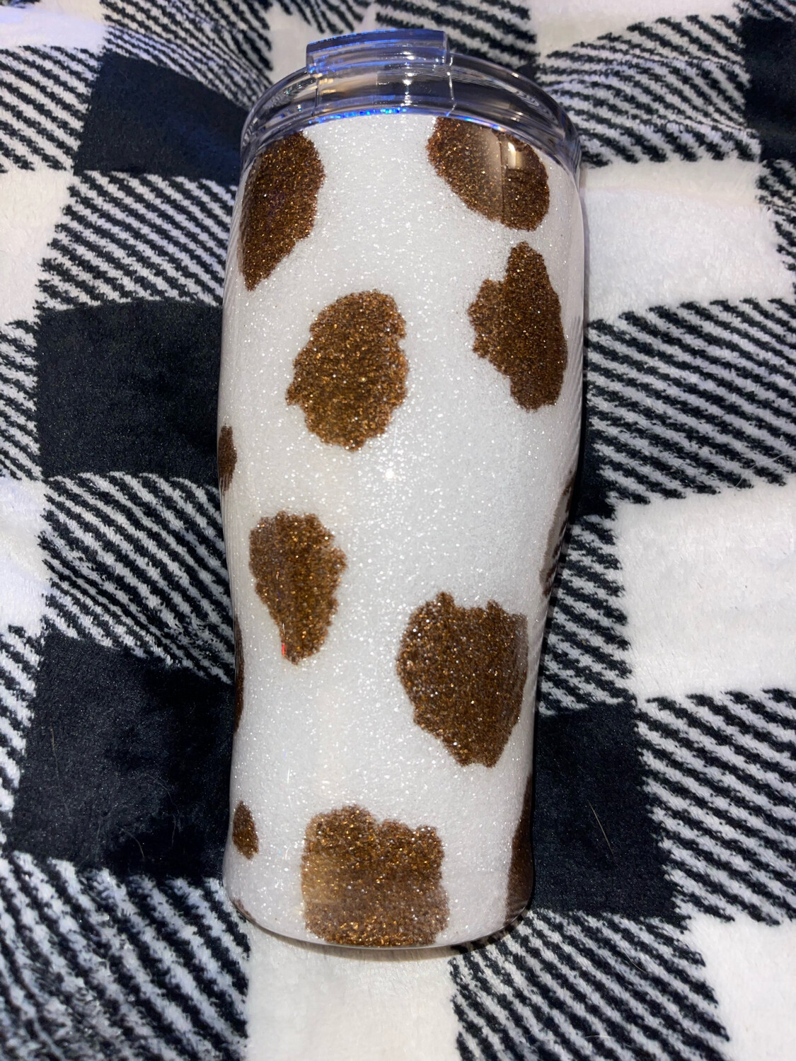 Cow Print Tumbler