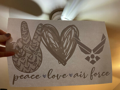 Peace Love Air Force 