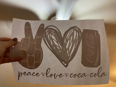 Peace Love Coke