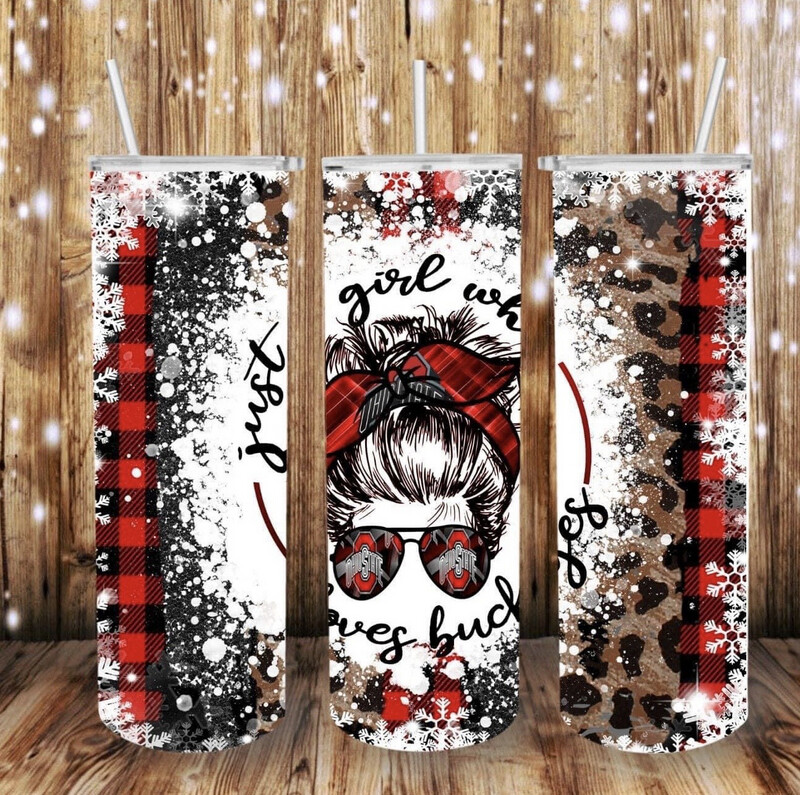 Loves Buckeyes Sub Tumbler
