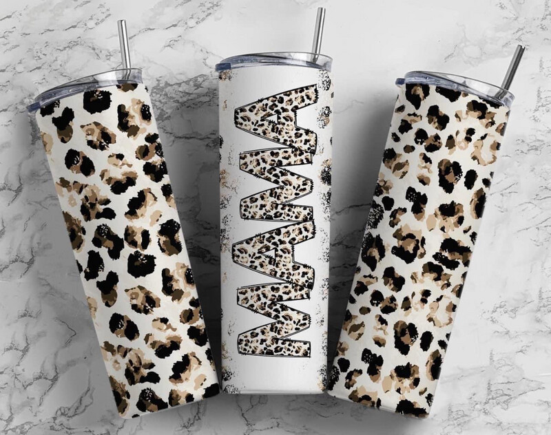 Cheetah Mama Sub Tumbler